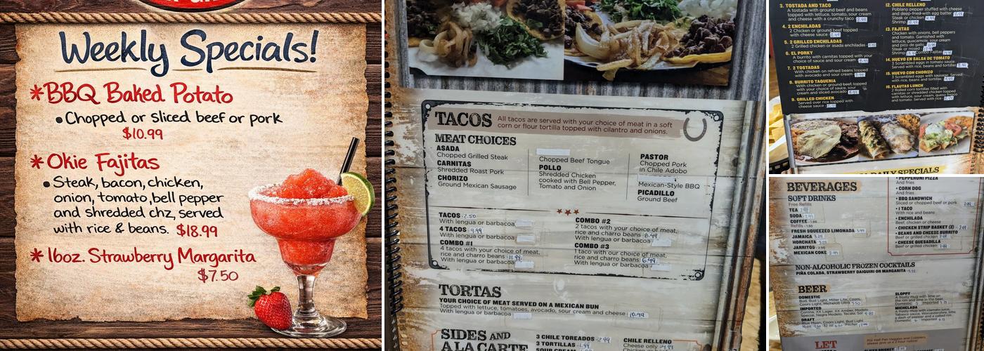 Chuckwagon BBQ Menu