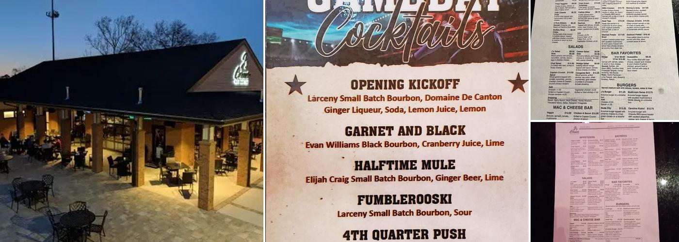 J's Corner Restaurant & Bar Menu