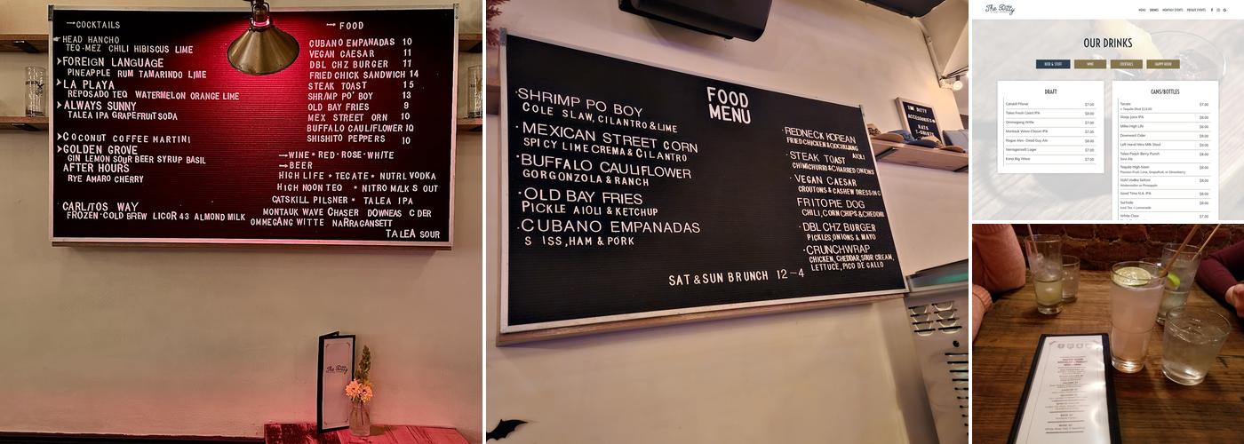 The Ditty Menu