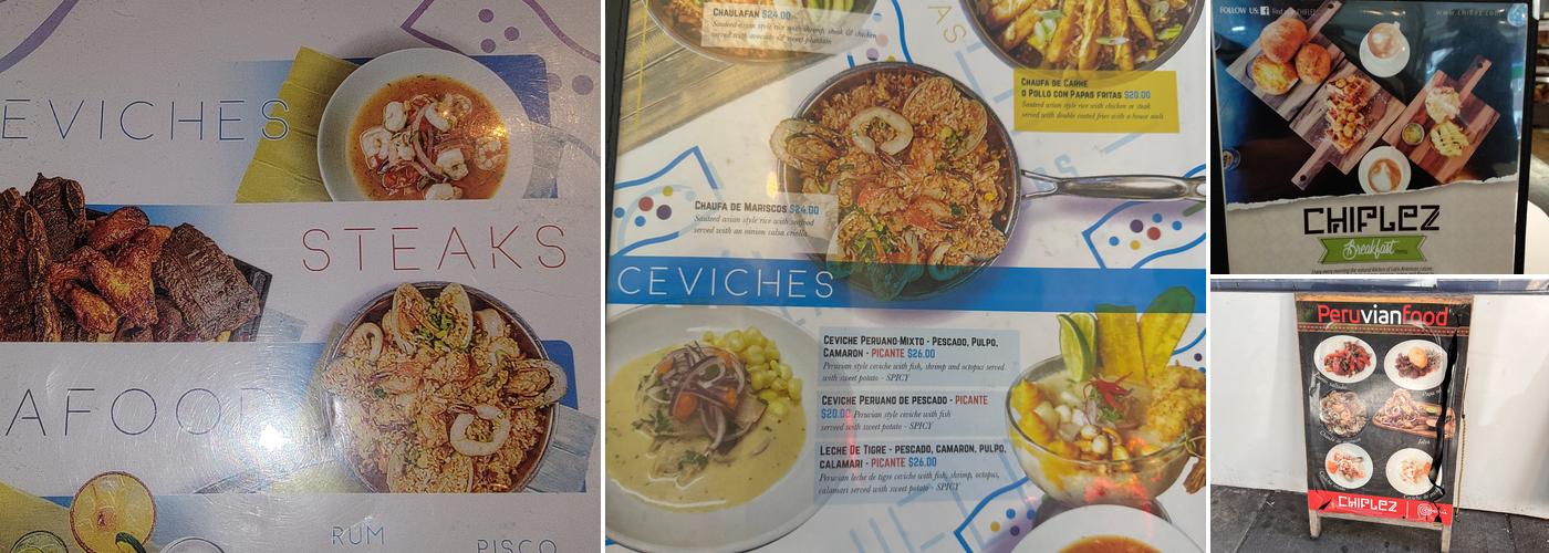 Chiflez Menu