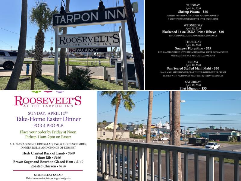 The Tarpon Inn Menu