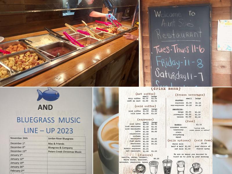 Aunt Sue's Country Corner Menu