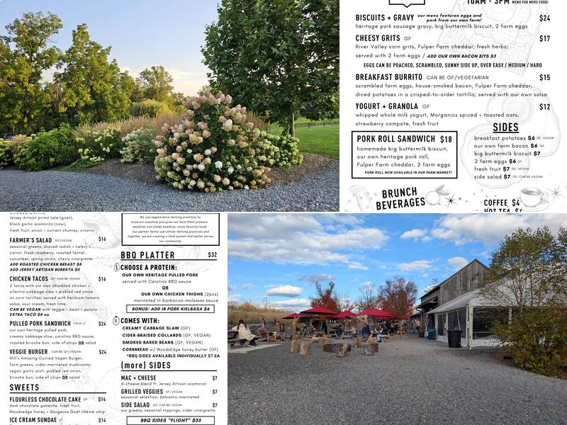 The Ciderhouse at Ironbound Farm Menu