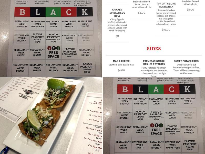 Elevate Bar & Grill Menu
