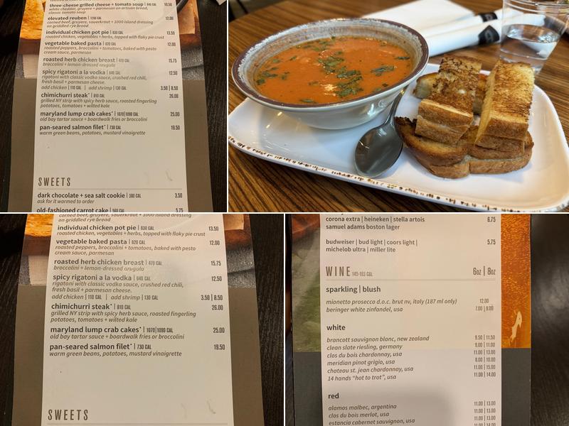 The Bistro - Eat. Drink. Connect.® Menu