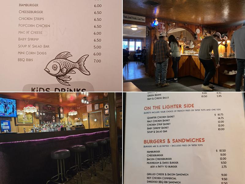 Chet's Lakeside Inn Menu