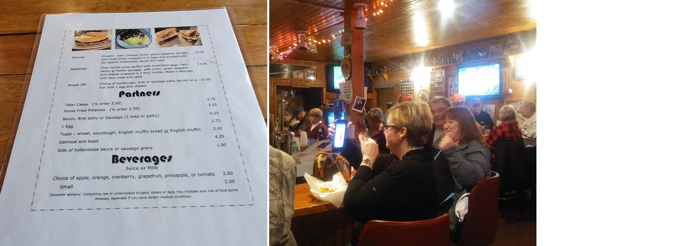 10th Hole Bar and Grill Menu