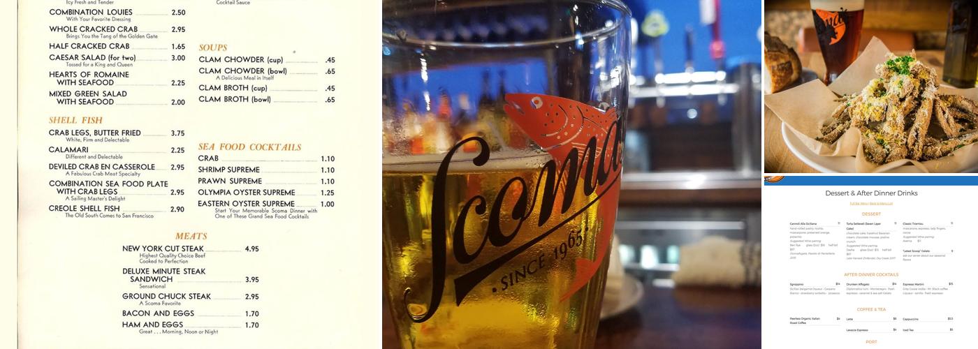 Scoma's Restaurant Menu