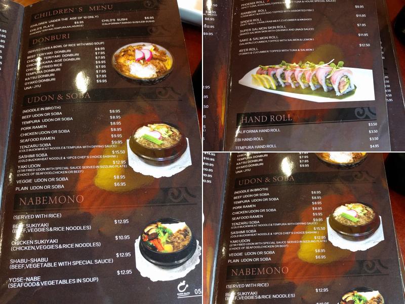 Sushi Elite Menu