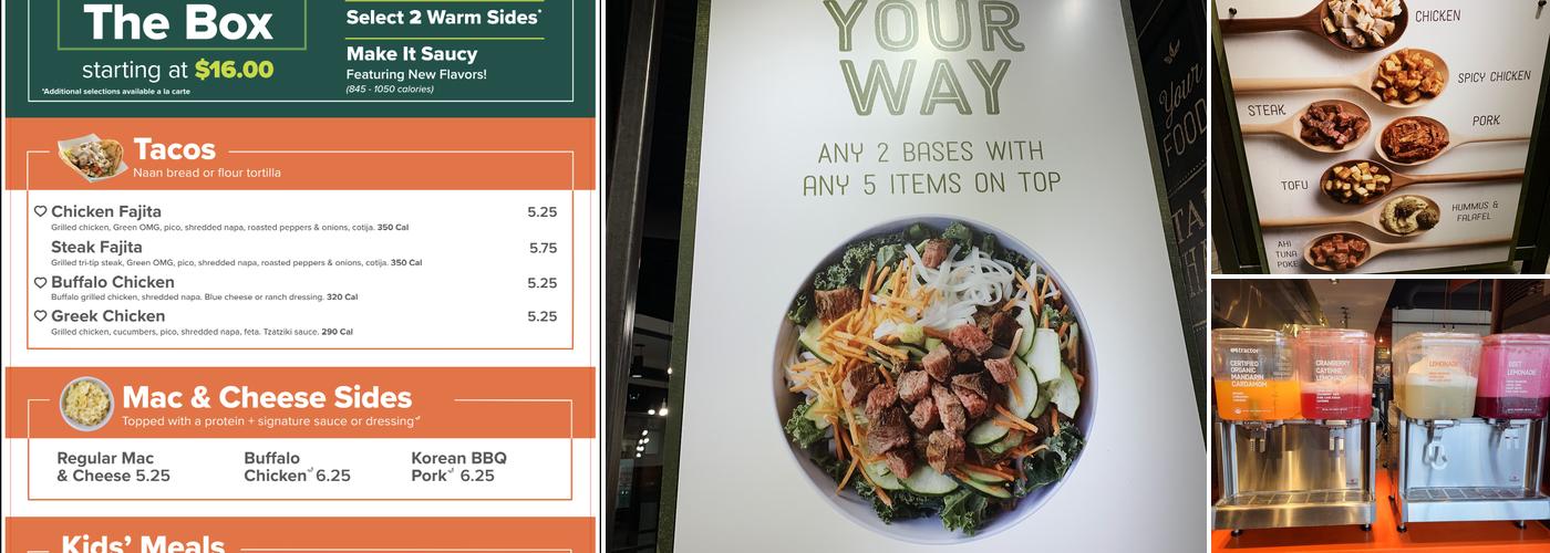 CoreLife Eatery Menu