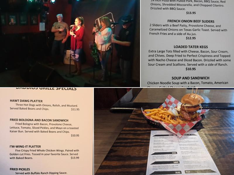 Daddio's Grille Menu