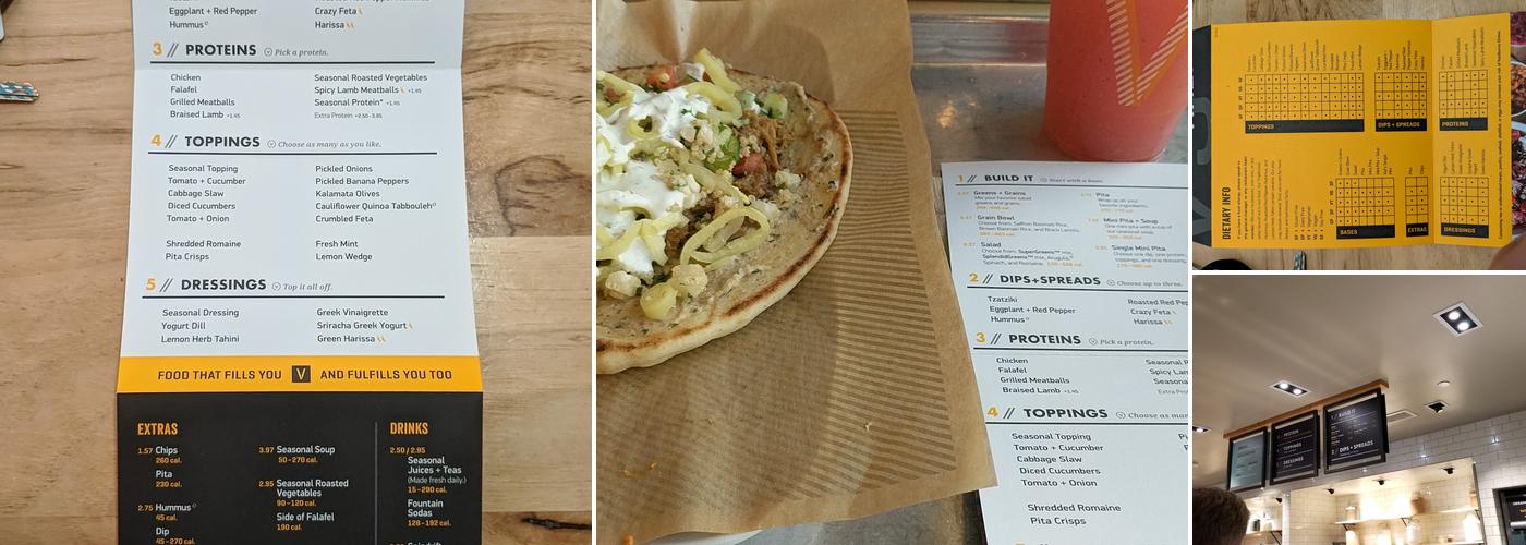 CAVA Menu