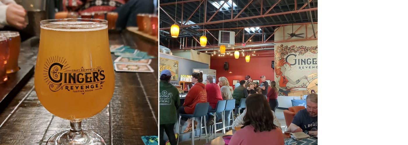 Ginger's Revenge Menu