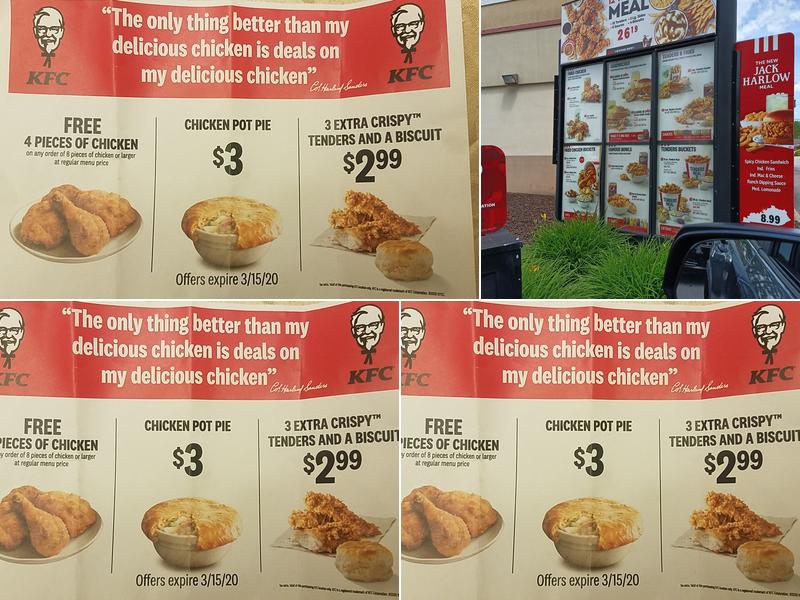 KFC Menu