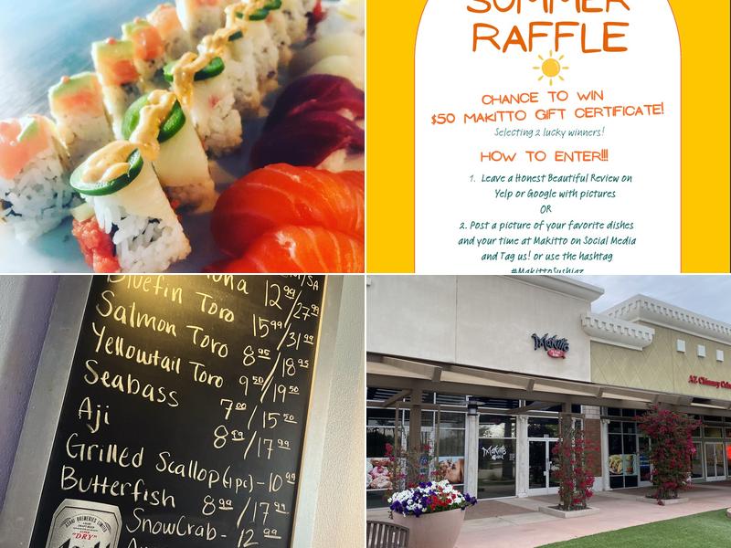 Makitto Sushi 1055 N Dobson Rd #106, Mesa