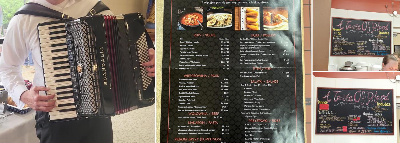 Taste of Poland Menu