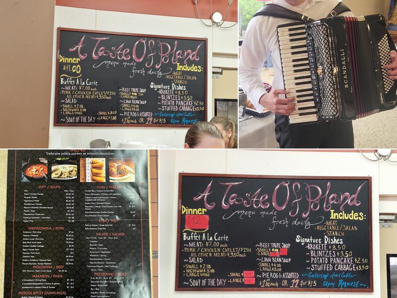 Taste of Poland Menu