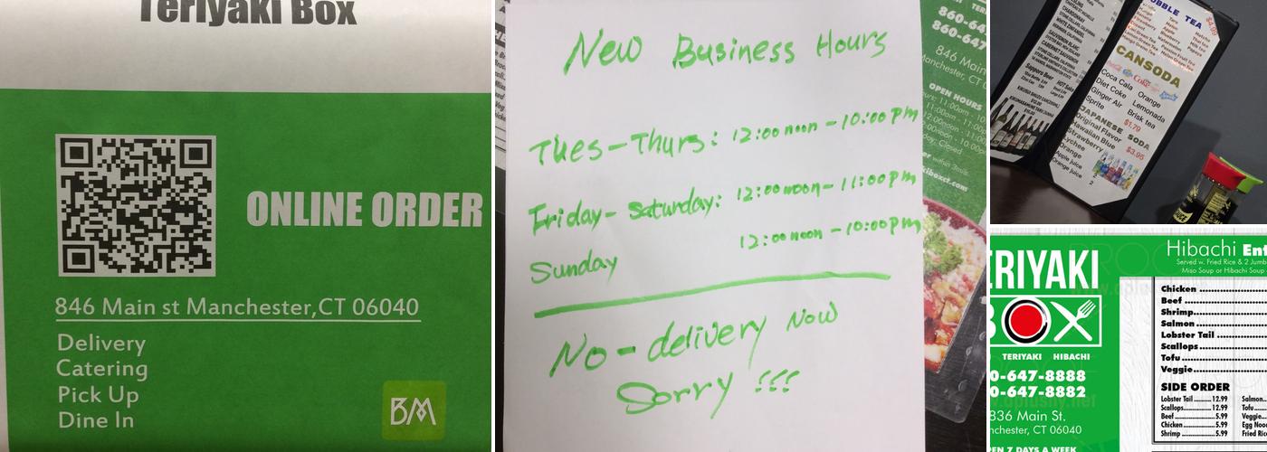 Teriyaki Box | SUSHI & RAMEN Menu