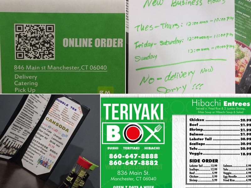 Teriyaki Box | SUSHI & RAMEN Menu