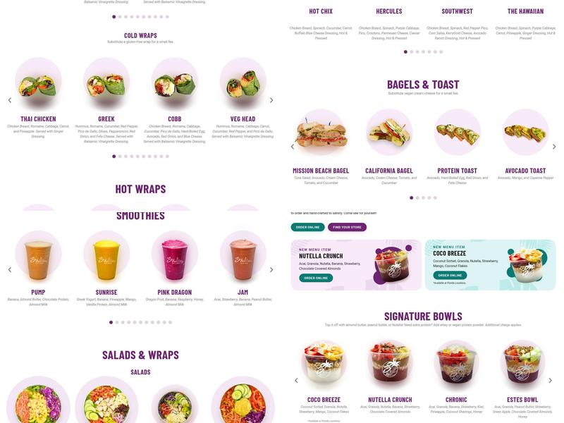 3Natives Menu