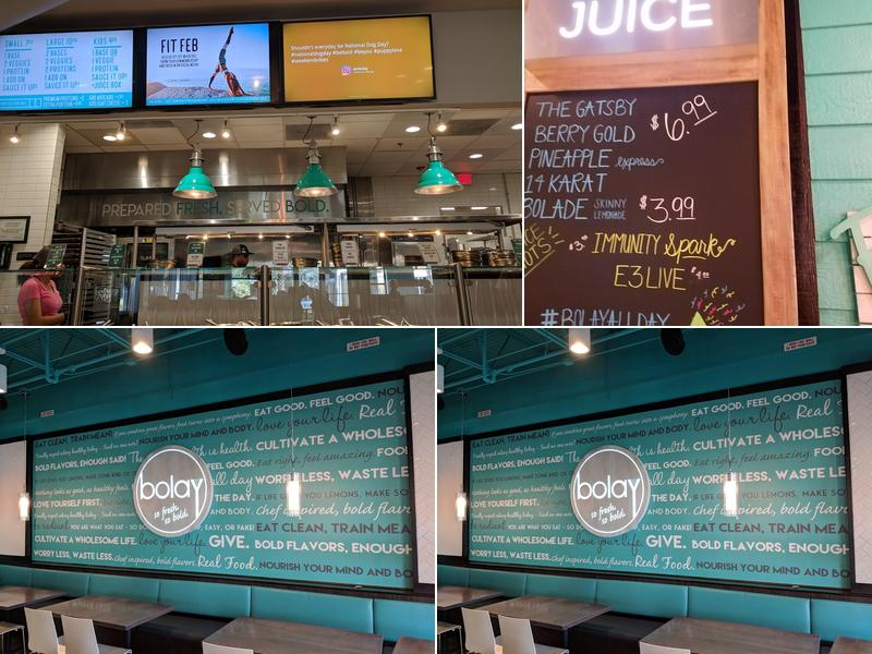 Bolay Fresh Bold Kitchen - Boca Menu