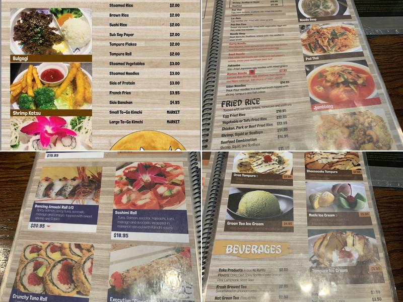 Mangetsu Menu