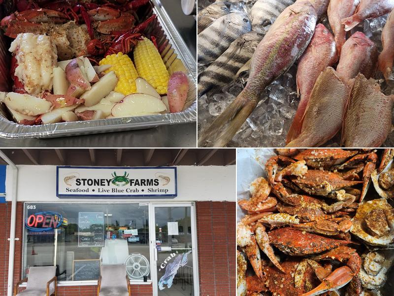 Stoney Farms Crab Shop 683 Mason Ave, Daytona Beach