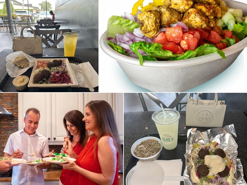 OLIVE U Mediterranean Grill PGA Menu