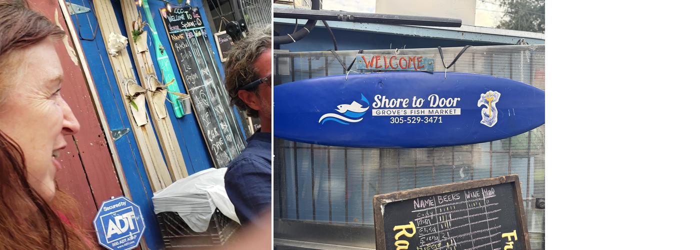 Shore to Door Fish Market Menu