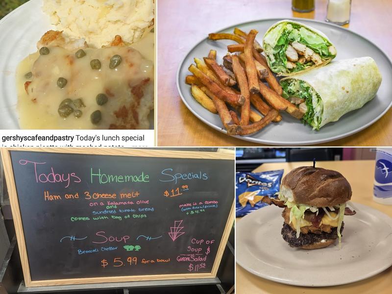 Gershys Cafe & Catering Menu