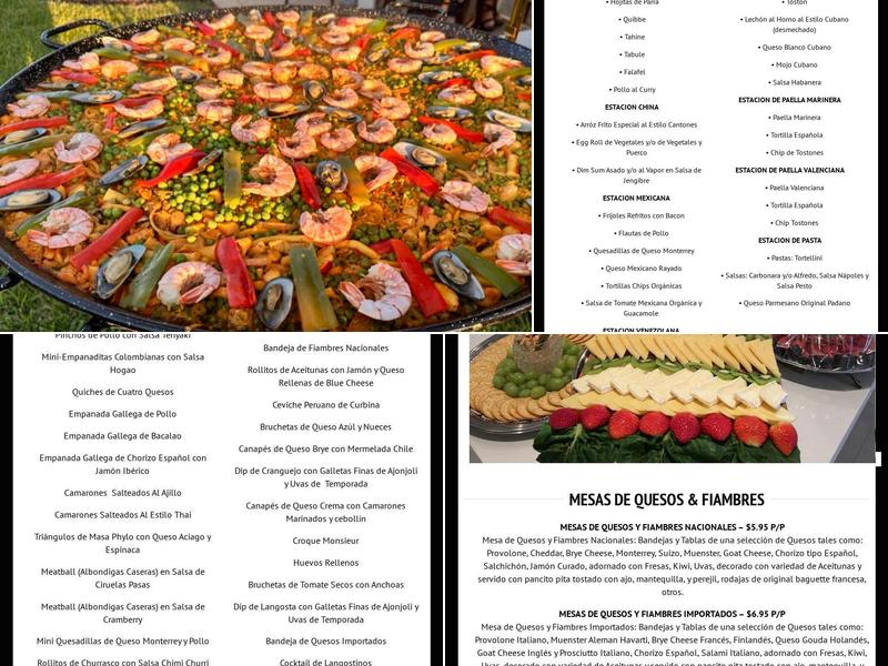 Chef JP Gourmet Menu