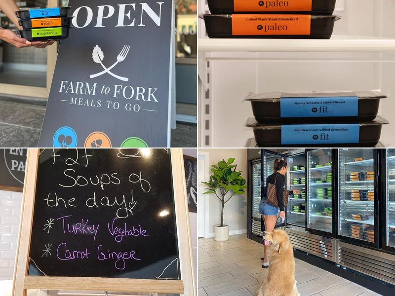 Farm to Fork Meals Menu