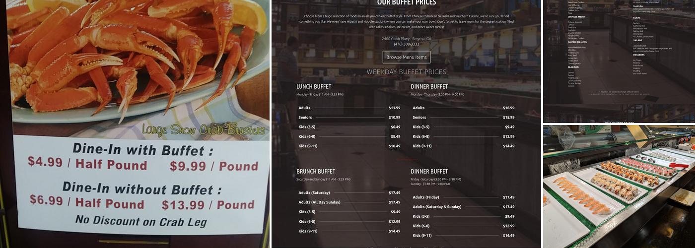 Chow King Grill & Buffet Menu