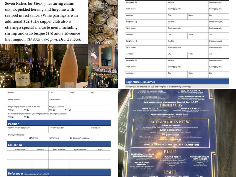 Carnivore & The Queen Menu