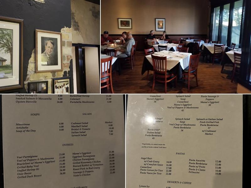 Nephew's Ristorante Menu