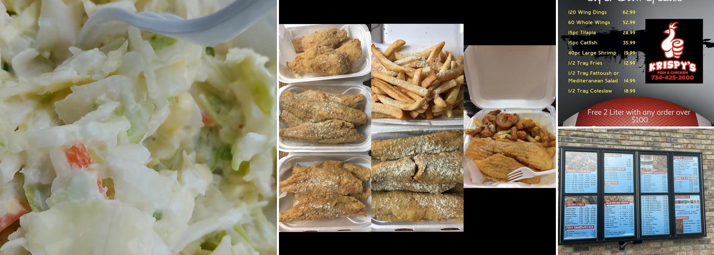 Krispy's Fish and Chicken Menu