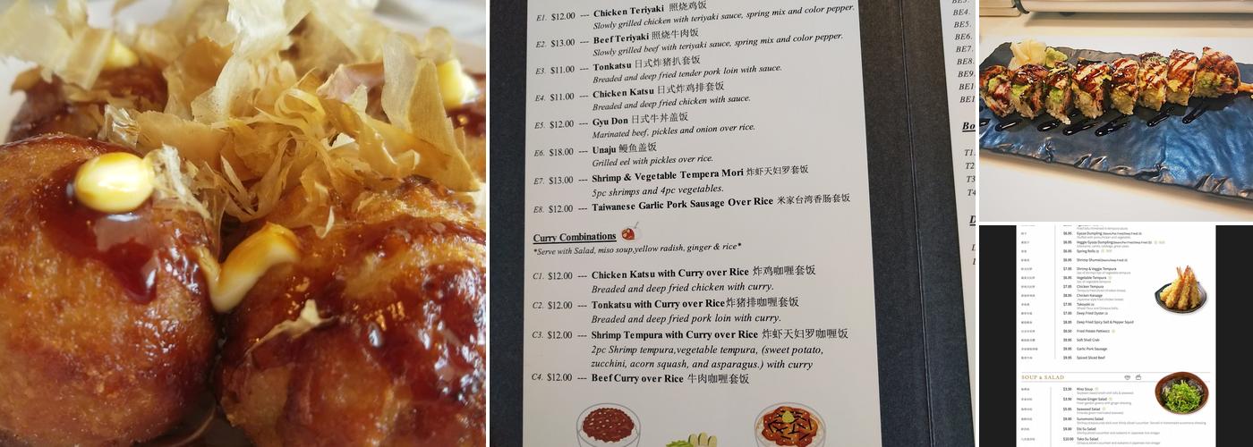 Mi Sushi & Noodles Menu