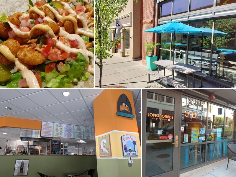 Longboards Wraps & Bowls 106 S 7th St, St Joseph