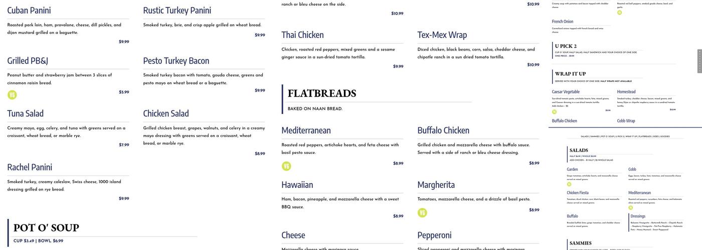 McSmith's Kitchen & Catering Menu