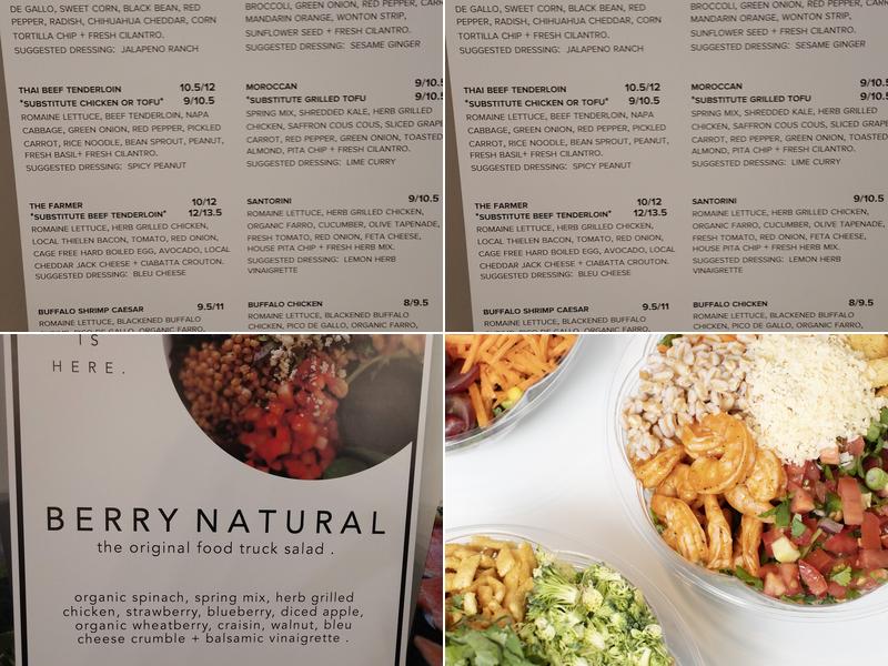 Green + The Grain Menu