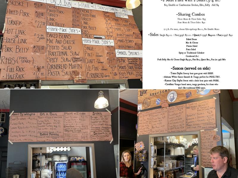 SMOKED. American Barbecue Menu