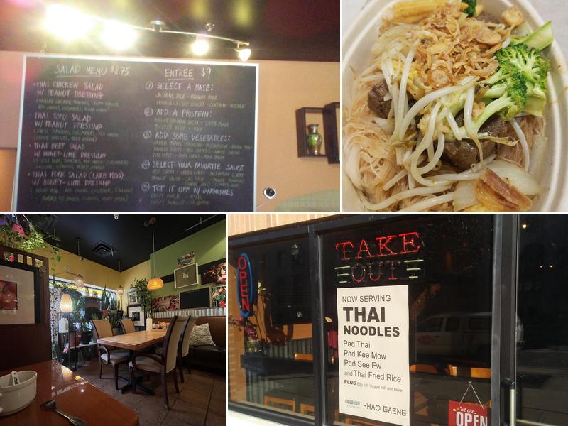 Khao Gaeng, Build-your-own Thai Bowl Menu