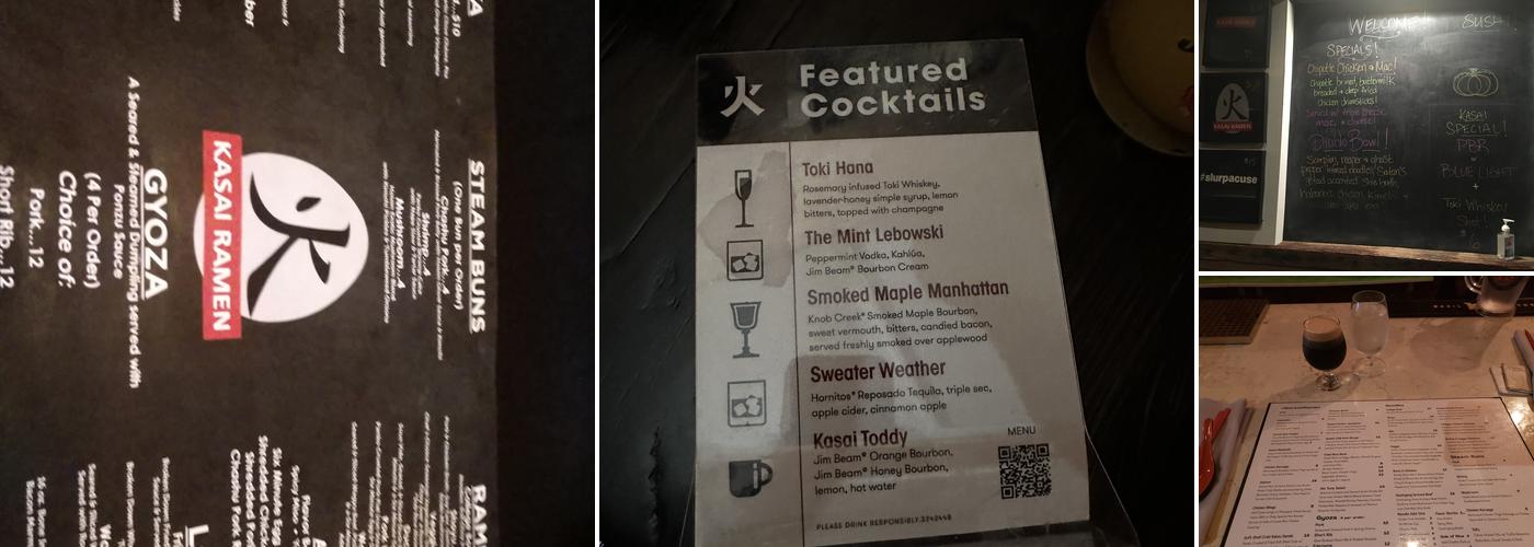 Kasai Menu