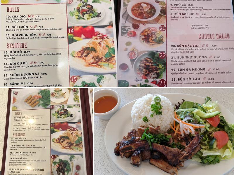 Pho Metro Menu
