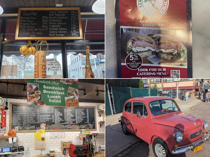 Sergimmo Salumeria Whitestone Menu