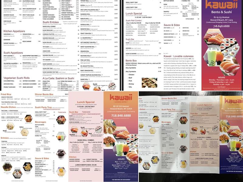 Mikado Crunchy Chicken & Sushi Menu