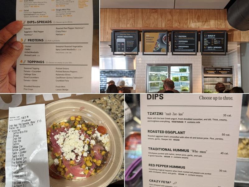CAVA Menu