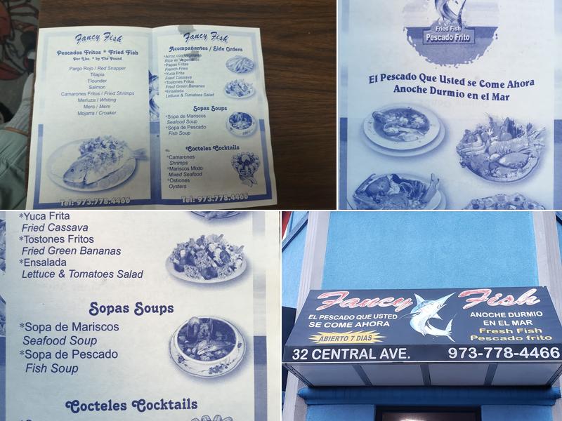 Fancy Fish Menu
