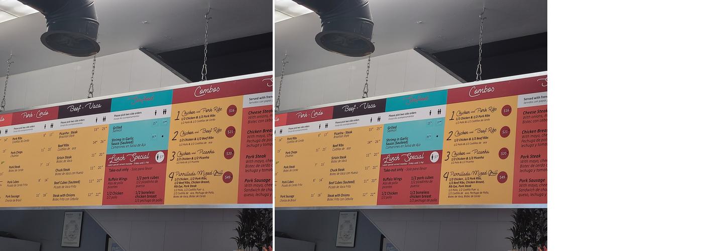 Fairview BBQ Menu