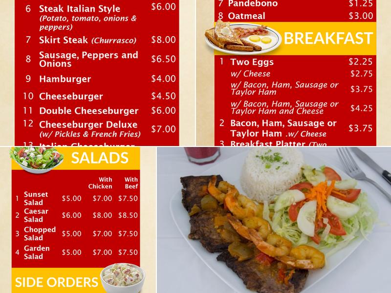 Heights Deli & Grill Menu